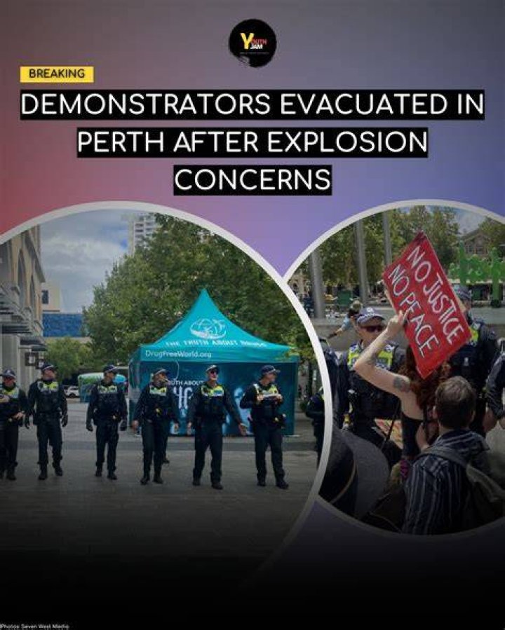 Demonstrators have been on the streets throughout the night
