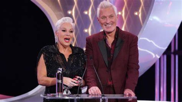 Denise Welch, right, and Esmeralda Poofenplotz from the Phineas And Ferb cartoon