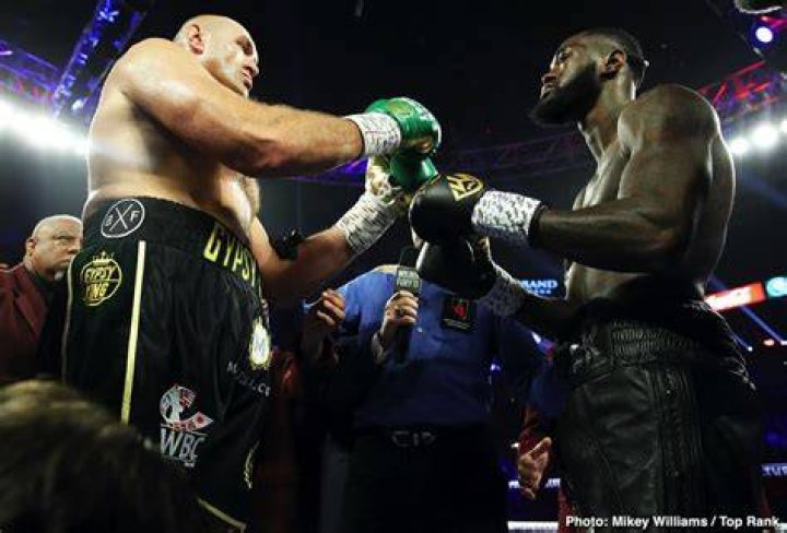 Deontay Wilder is sparring Robert Helenius to help him prepare for Tyson Fury