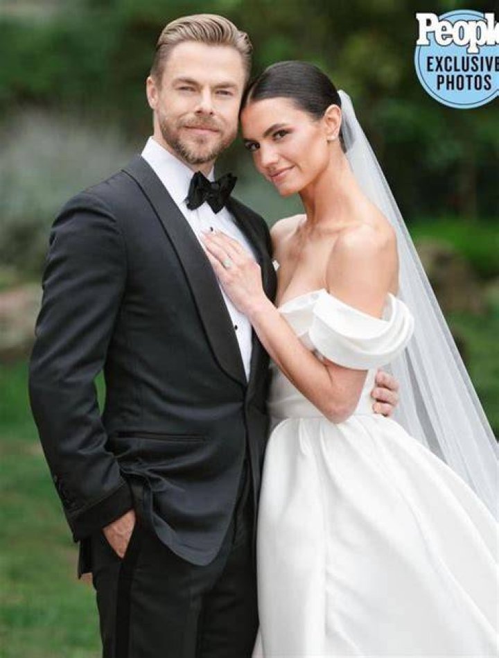 Derek and Hayley tied the knot in August after eight years of dating