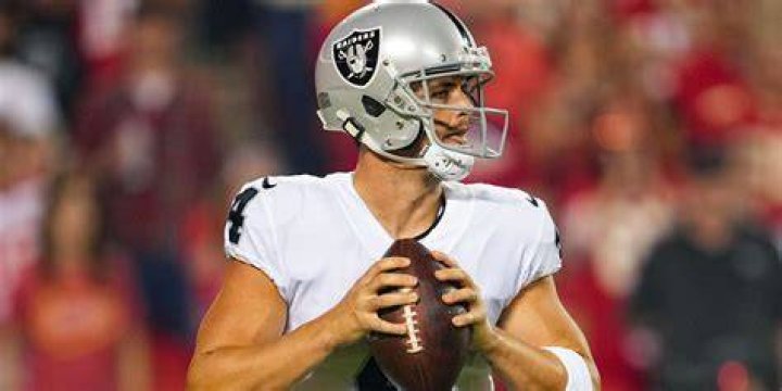 Derek Carr played with the Las Vegas Raiders for eight years