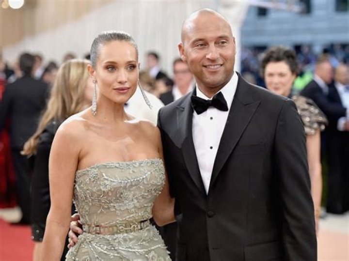 Derek Jeter and his wife, Hannah Davis