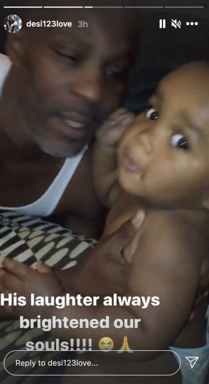 Desiree Lindstrom shared her heartbreak with a picture of her and DMX's son Exodus