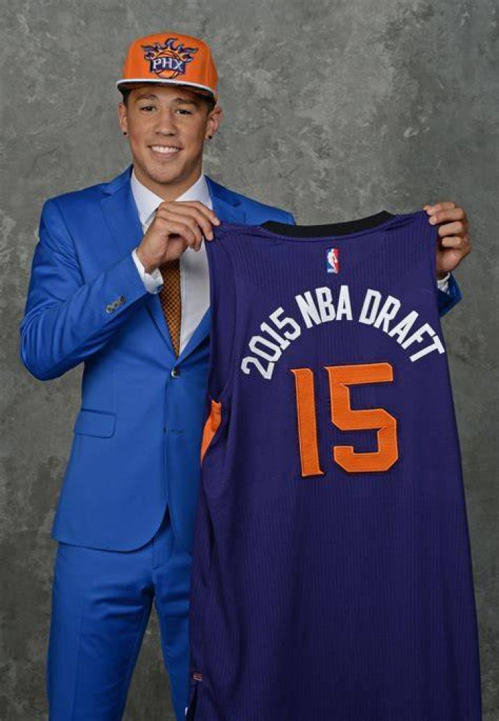 Devin Booker was drafted 13th overall in the 2015 NBA draft