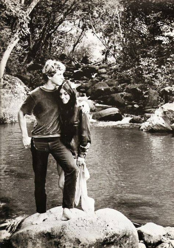 Dewain Bugbee pictured with Buffy Sainte-Marie in Hawaii