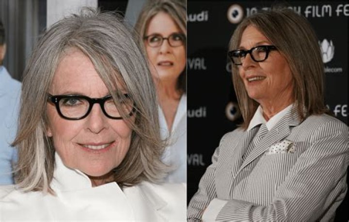Diane Keaton looked very different as she stepped out on the set of her new film