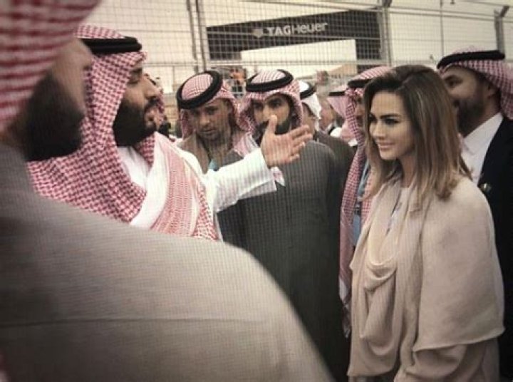  DiBello previously posted this photo of herself with Saudi Crown Prince Mohammad Bin Salman