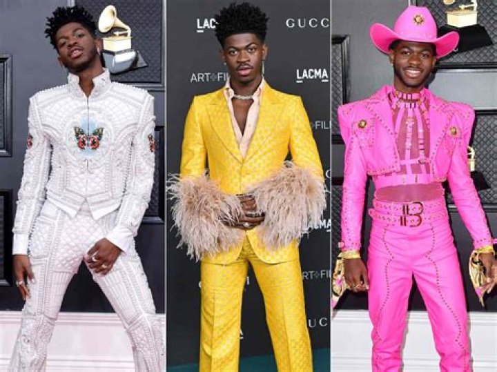 Did Lil Nas X Suit Dress Hybrid Just Break Internet VMAs 2021