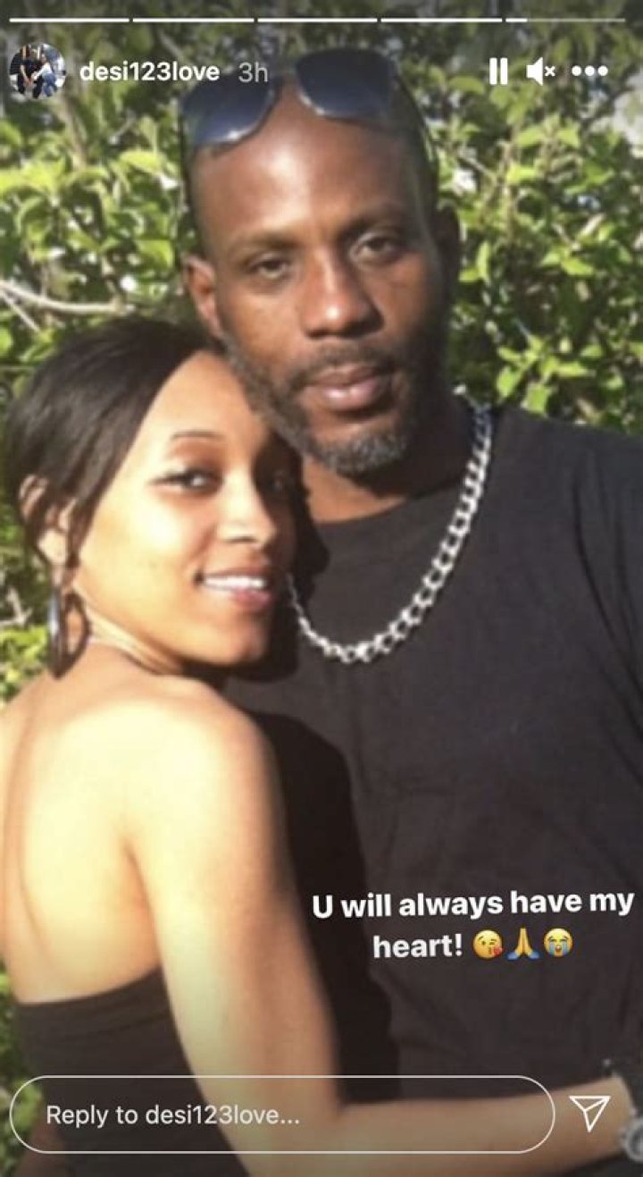 DMX had been dating Desiree Lindstrom since 2013