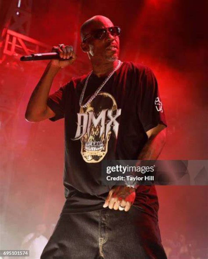 DMX performs in East Rutherford, New Jersey, in 2017