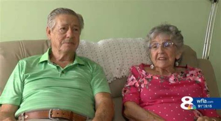 Donald and Darlene Timmons, 91 and 89, avoided being evicted from their Florida home after the husband was accused of threatening a landscaper with a knife