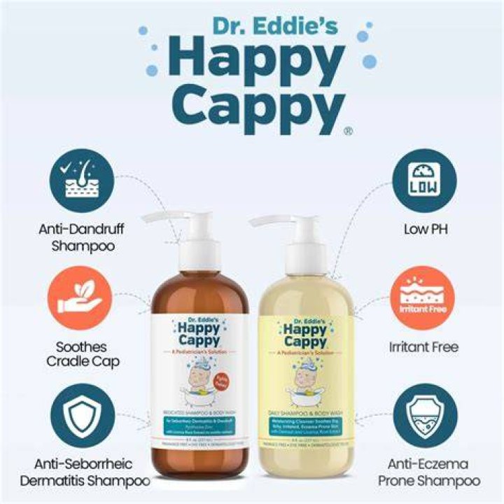 Dr. Eddie&rsquo;s Happy Cappy Medicated Shampoo and Body Wash