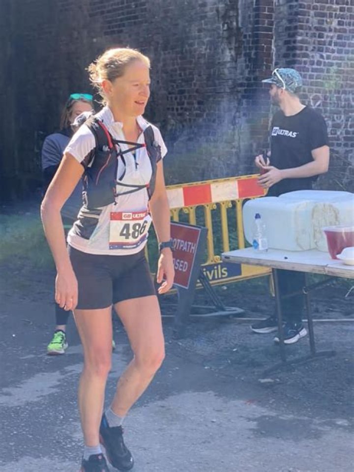 Dr Joasia Zakrzewski, seen here at the M2L race, is accused of using a car