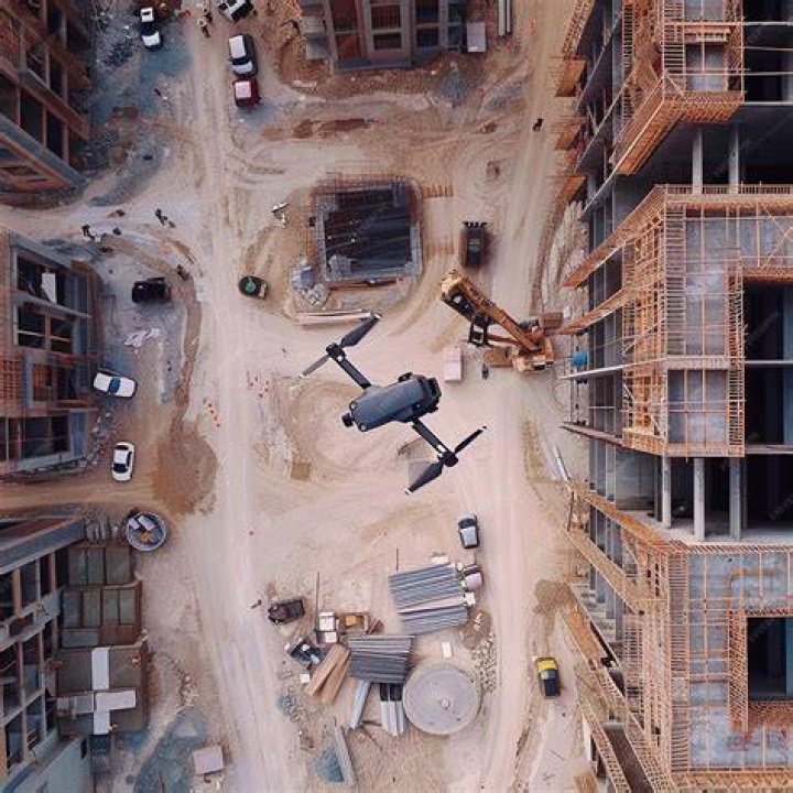 Drone footage also captured the moment special ops forces led out the two hostages