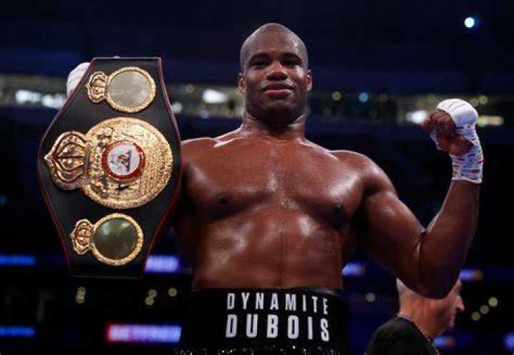 Dubois' career earnings are substantially less than Usyk's
