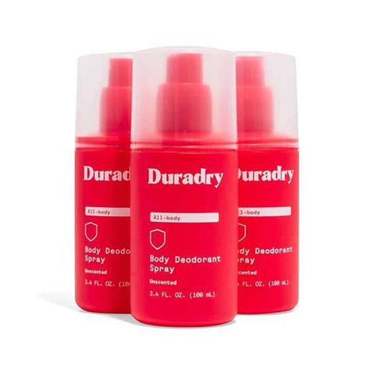 Duradry Body Deodorant Spray