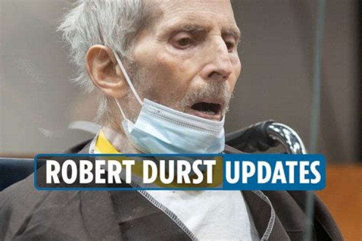 Durst after his arrest for Susan's murder in 2015