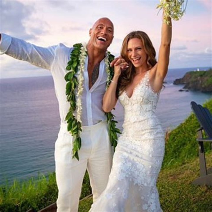 Dwayne married wife Lauren Hashian in 2019