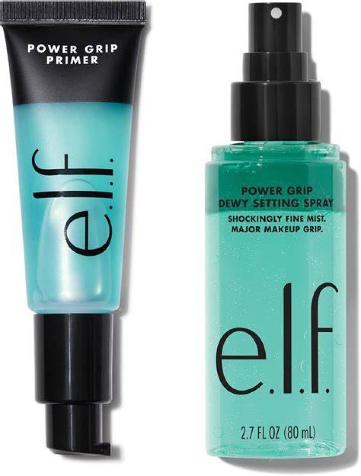 e.l.f. Power Grip Primer, Gel-Based & Hydrating Face Primer For Smoothing Skin & Gripping Makeup, Moisturizes & Primes, 0.811 Fl Oz (24 ml)