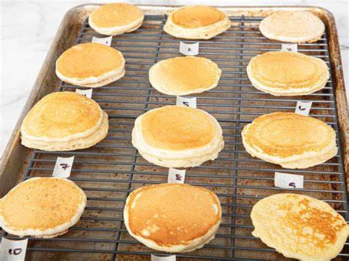 Each pancake mix has 12 servings at Dollar Tree