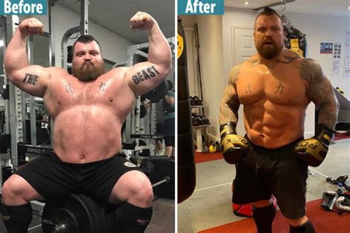 Eddie Hall has had a dramatic makeover... by shaving off his iconic beard