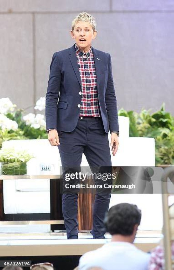 Ellen DeGeneres attends 'The Ellen DeGeneres Show' Bi-Coastal Premiere at Rockefeller Center in New York City.