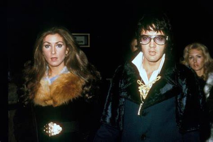 Elvis Presley and Linda Thompson