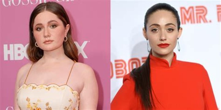 Emma Kenney (left) and Emmy Rossum (right) played sisters Deborah and Fiona Gallagher on Shameless