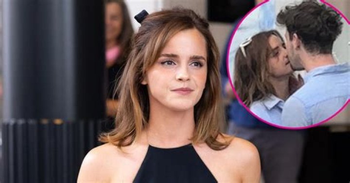 Emma Watson Seen Kissing Classmate Kieran Brown
