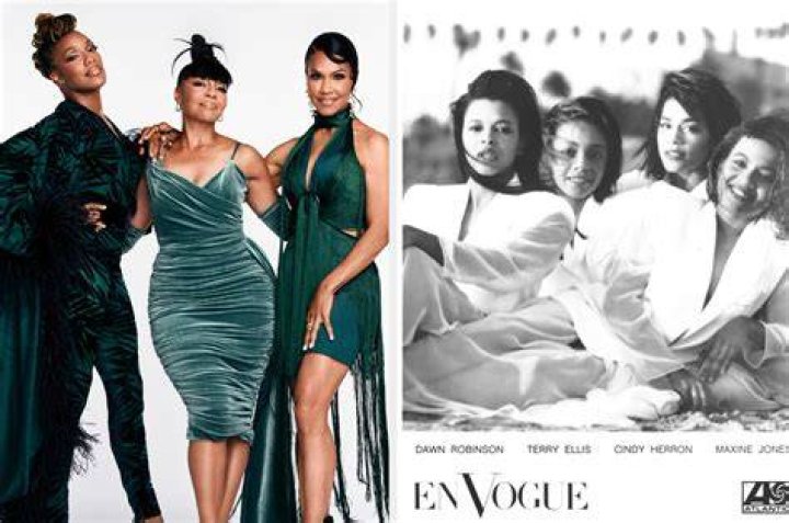 En Vogue pose backstage at the 2020 Billboard Music Awards