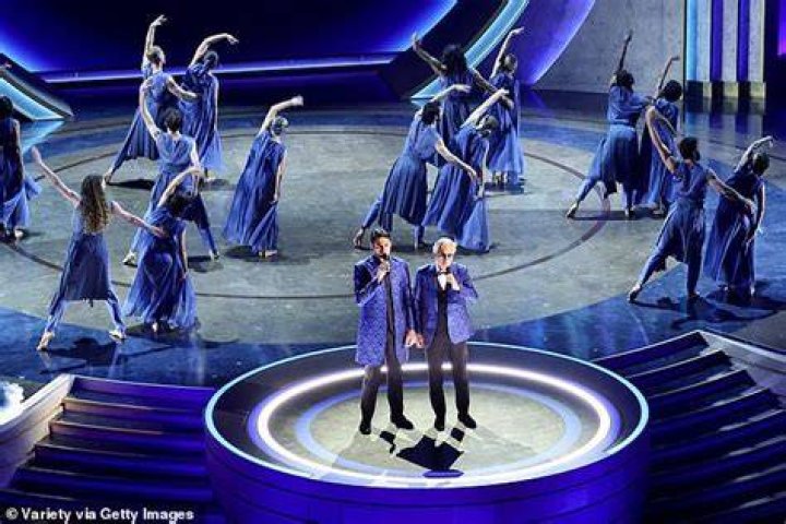  Enraged viewers branded dancers as an "orgy" - and said the pop stars were encouraging "sex trafficking"