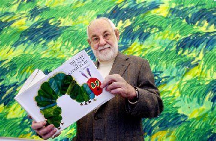 Eric Carle was a popular children's author