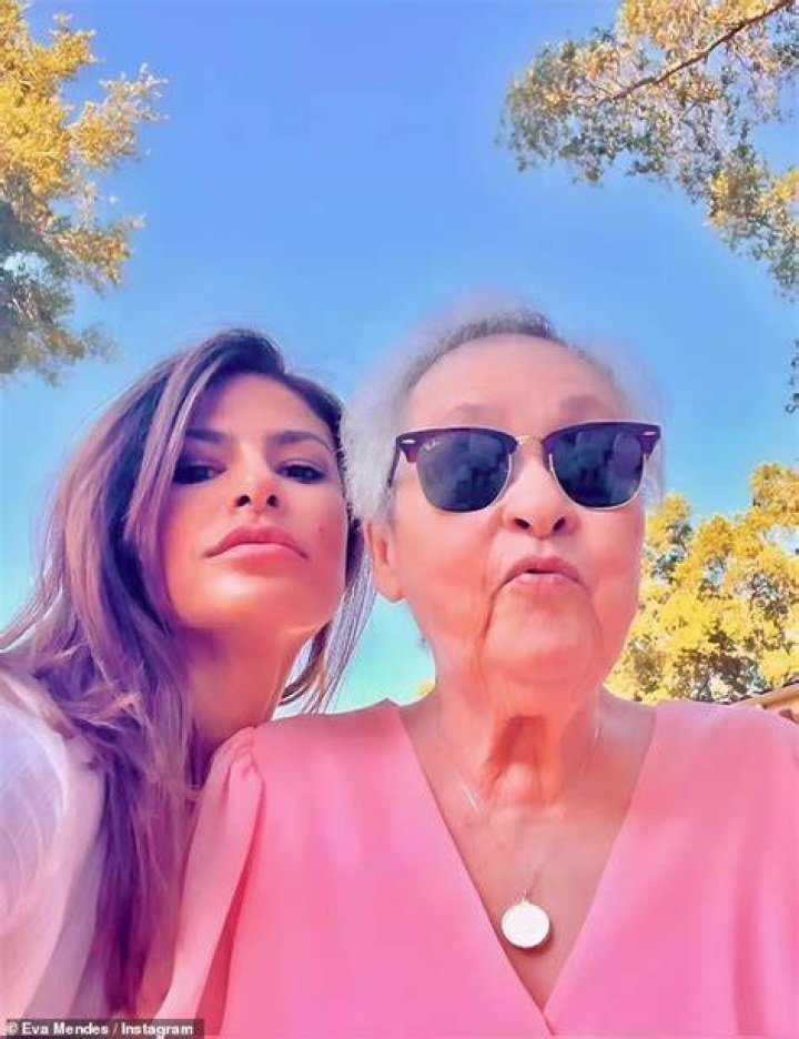 Eva, here with her mom, once revealed she doesn't post photos of her family because there's a 'clear boundary when it comes to my man and my kids'