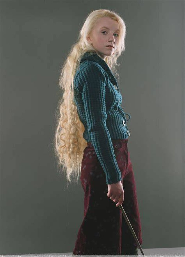 Evanna Lynch played Luna Lovegood in the hit movie series