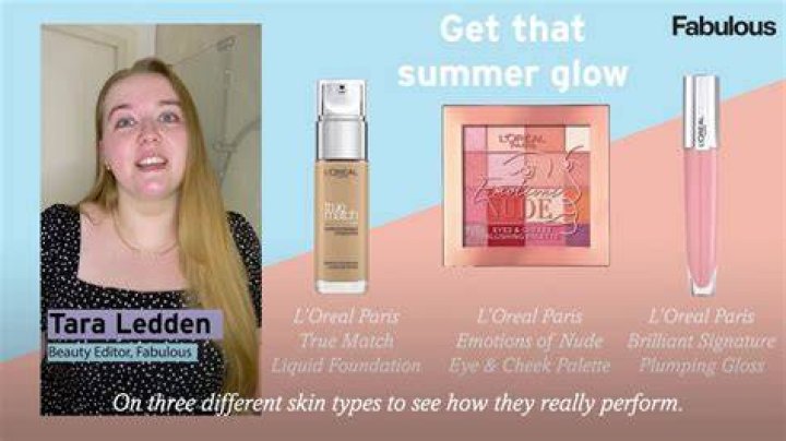 Fabulous trialled three products from L'Oreal Paris to see if they'd provide a summer glow to three different skin types