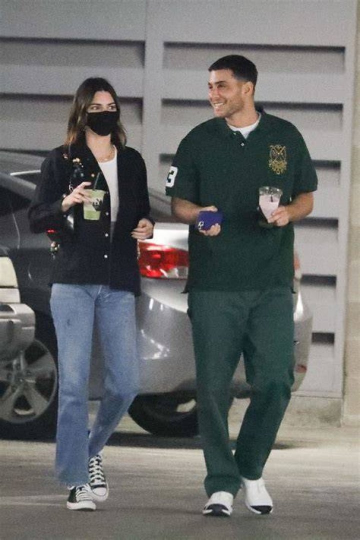 Fai Khadra and Kendall Jenner at Wimbledon