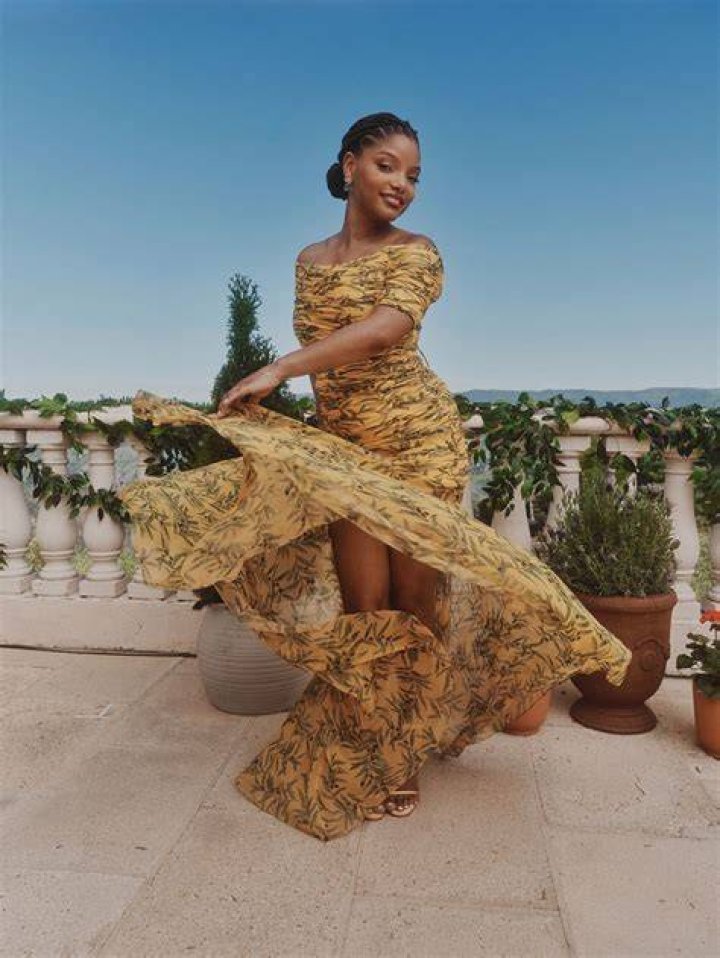 FEATURE Halle Bailey at The Color Purple Premiere
