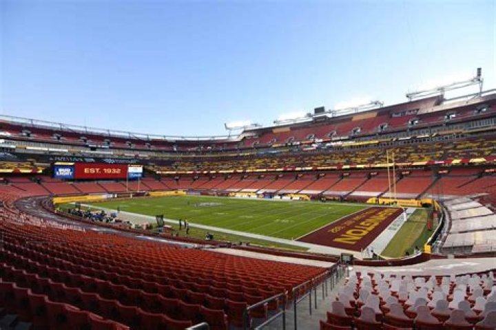 FedEx Field, where the Washington Football Team plays