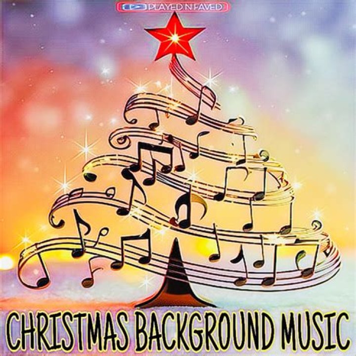 Festive music played in the background of the social media post