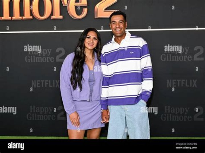 Finau, here with wife Alayna, is being sued for more than &pound;12.5m