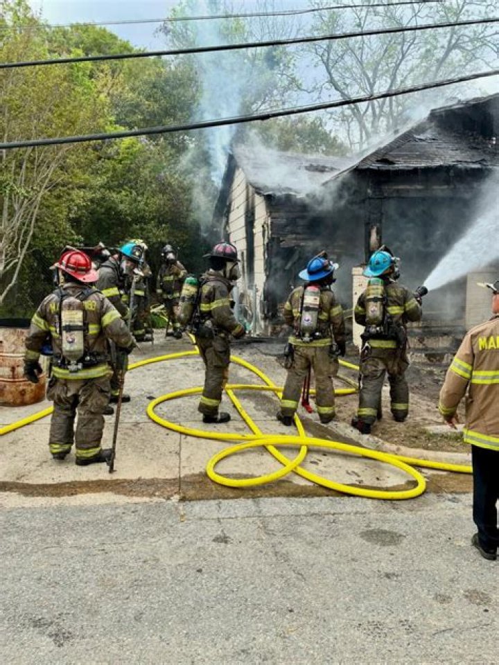 Fire Department crews were at the scene on Thursday