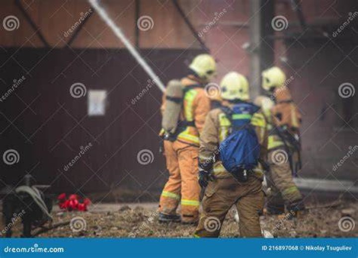 Firefighters put out a massive blaze at a propane shop in Phoenix, Arizona on Thursday
