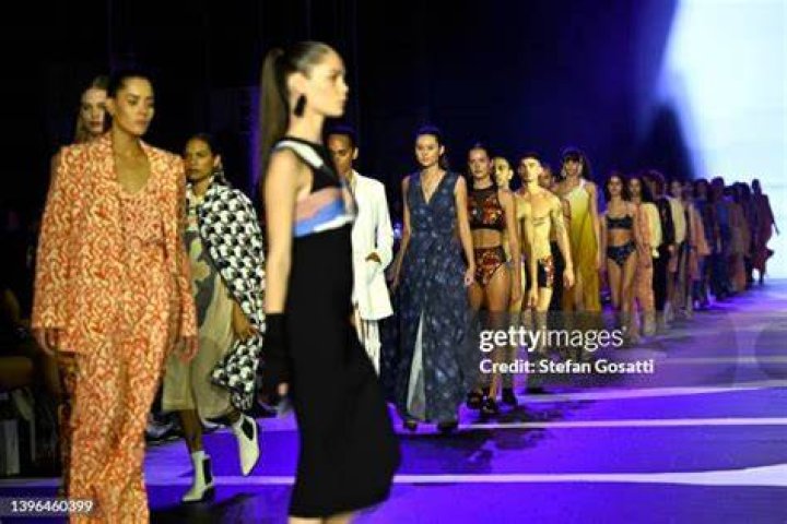 Fischer seen during Australian Fashion Week in April 2006