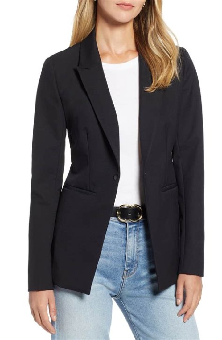 fitted blazer