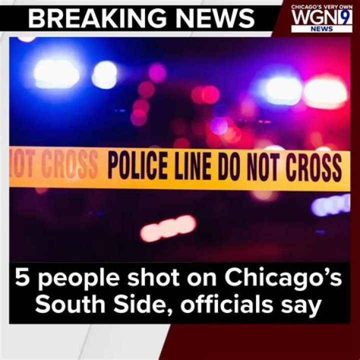 Five people were shot while standing near a convenience store in Washington DC