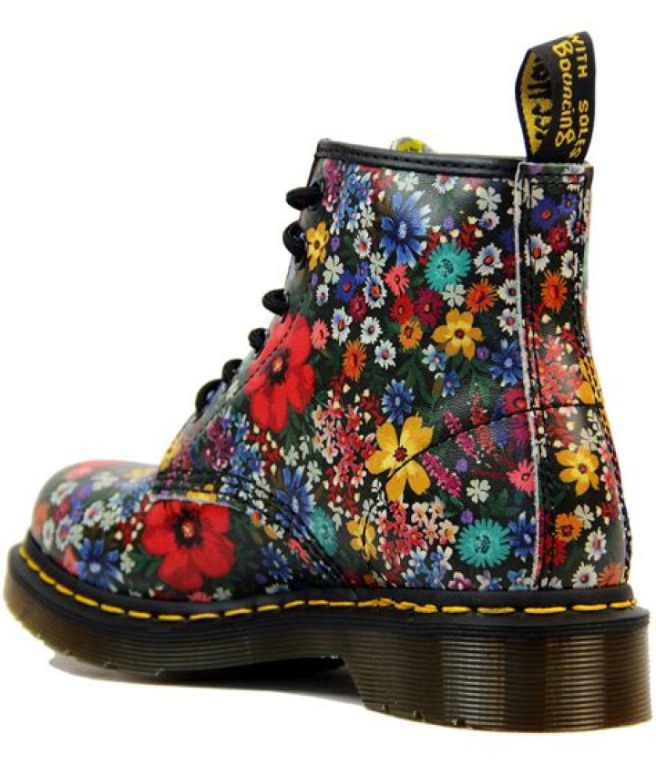 floral Dr. Martens boots