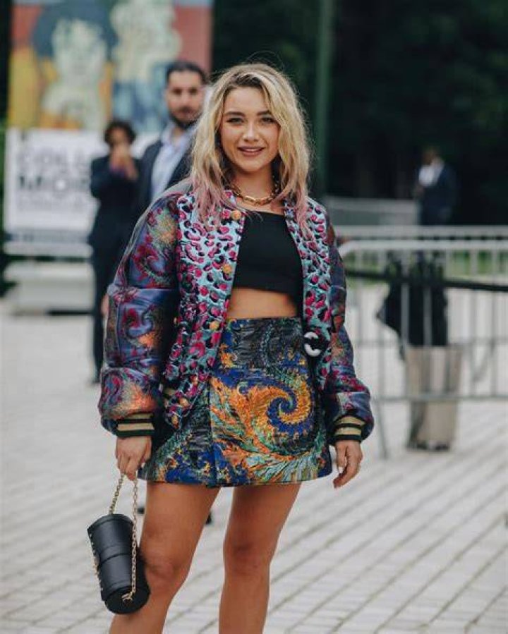 Florence Pugh Is All Smiles With Dune Fan Kylie Jenner at Valentino Haute Couture Show