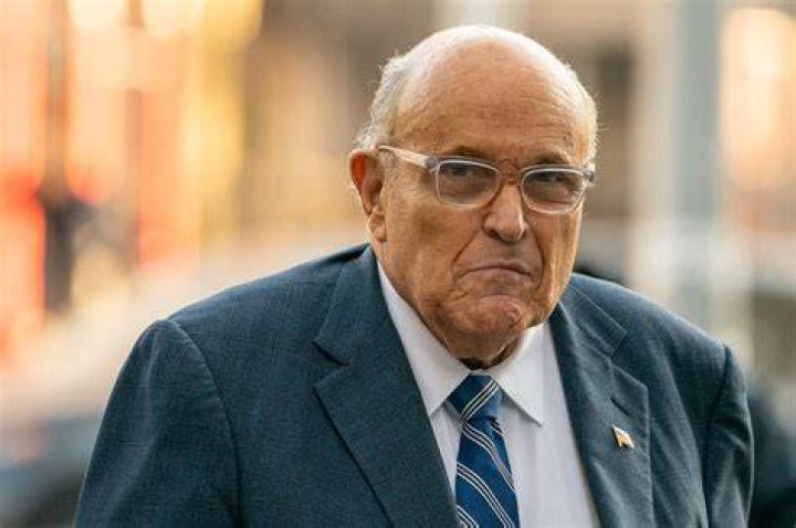 Former New York Mayor Rudi Guliani has come under fire for his scene where he's 'interviewed' by 15-year-old Tutar