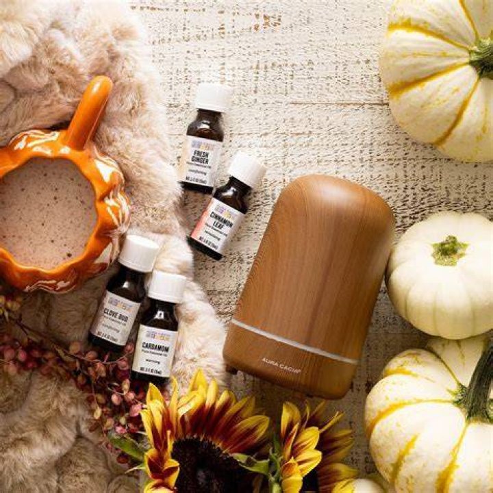 Four of the fall aromas are available