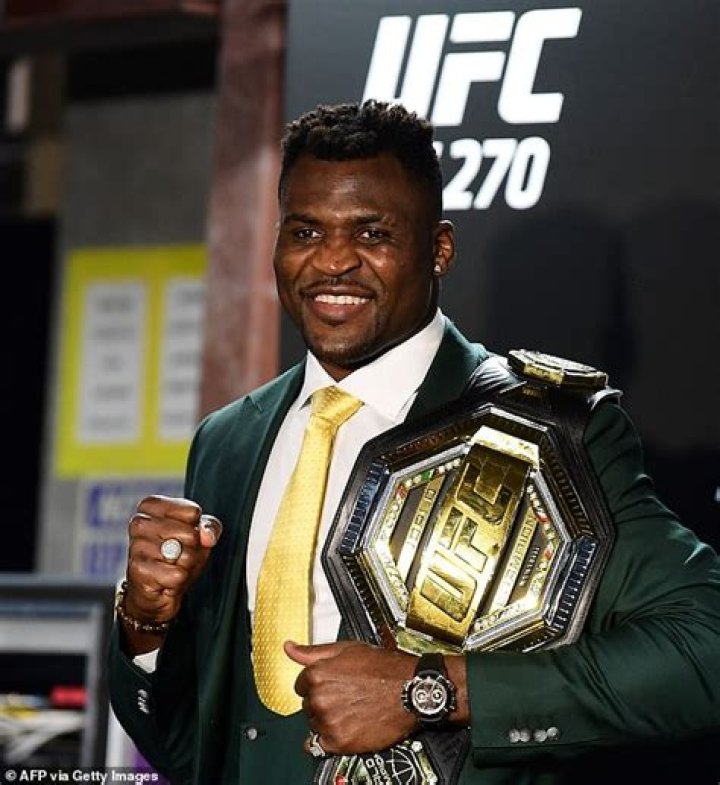 Francis Ngannou has left the UFC